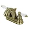 Kingston Brass KB5613PL Restoration 4" Centerset Bathroom Faucet, Antique Brass KB5613PL - alternate 1